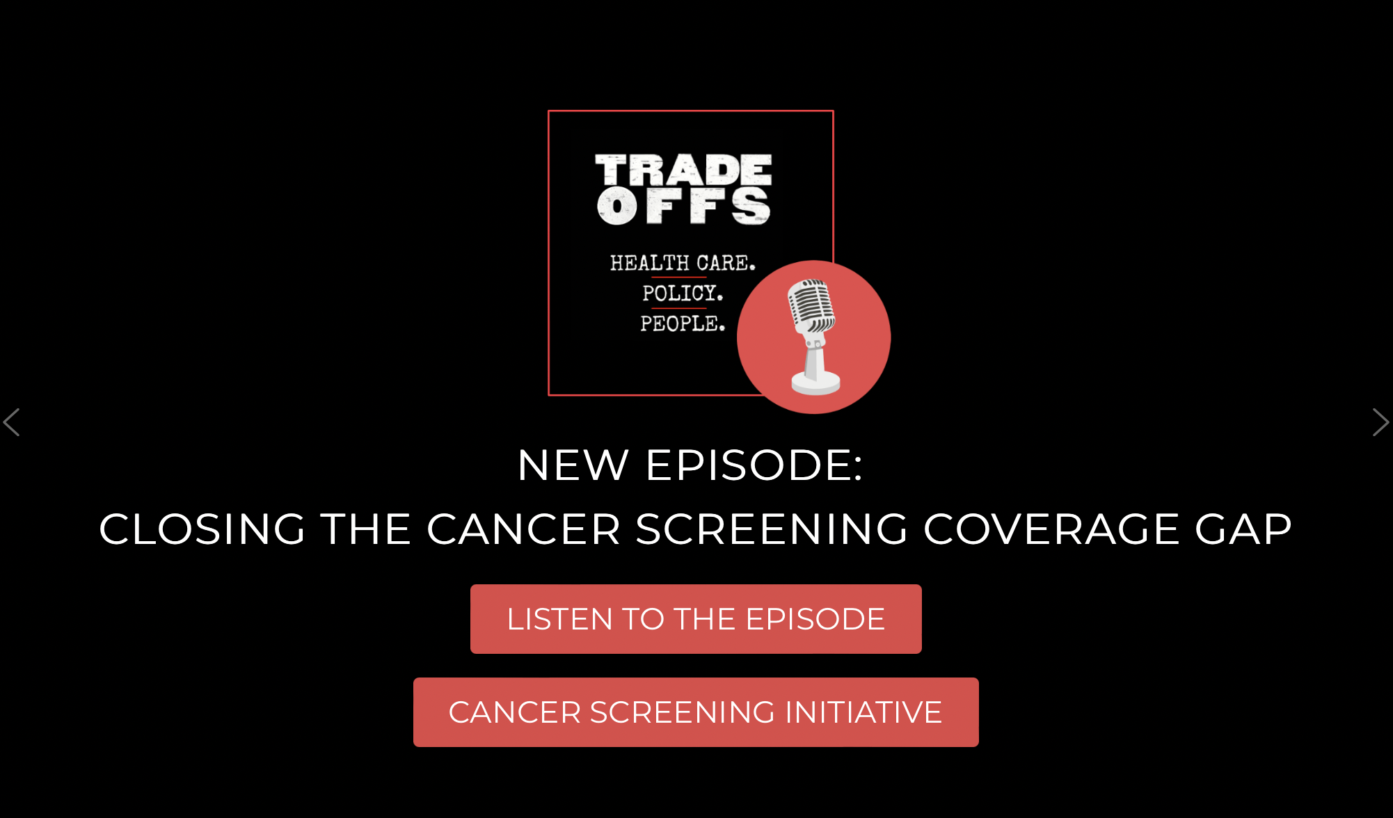 Trade Offs Cancer Screening