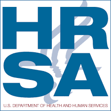 US Dept of Health and Human Services & HRSA Logo